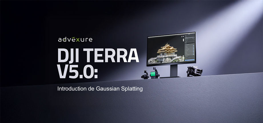 🚀 DJI Terra V5.0 : la révolution Gaussian Splatting