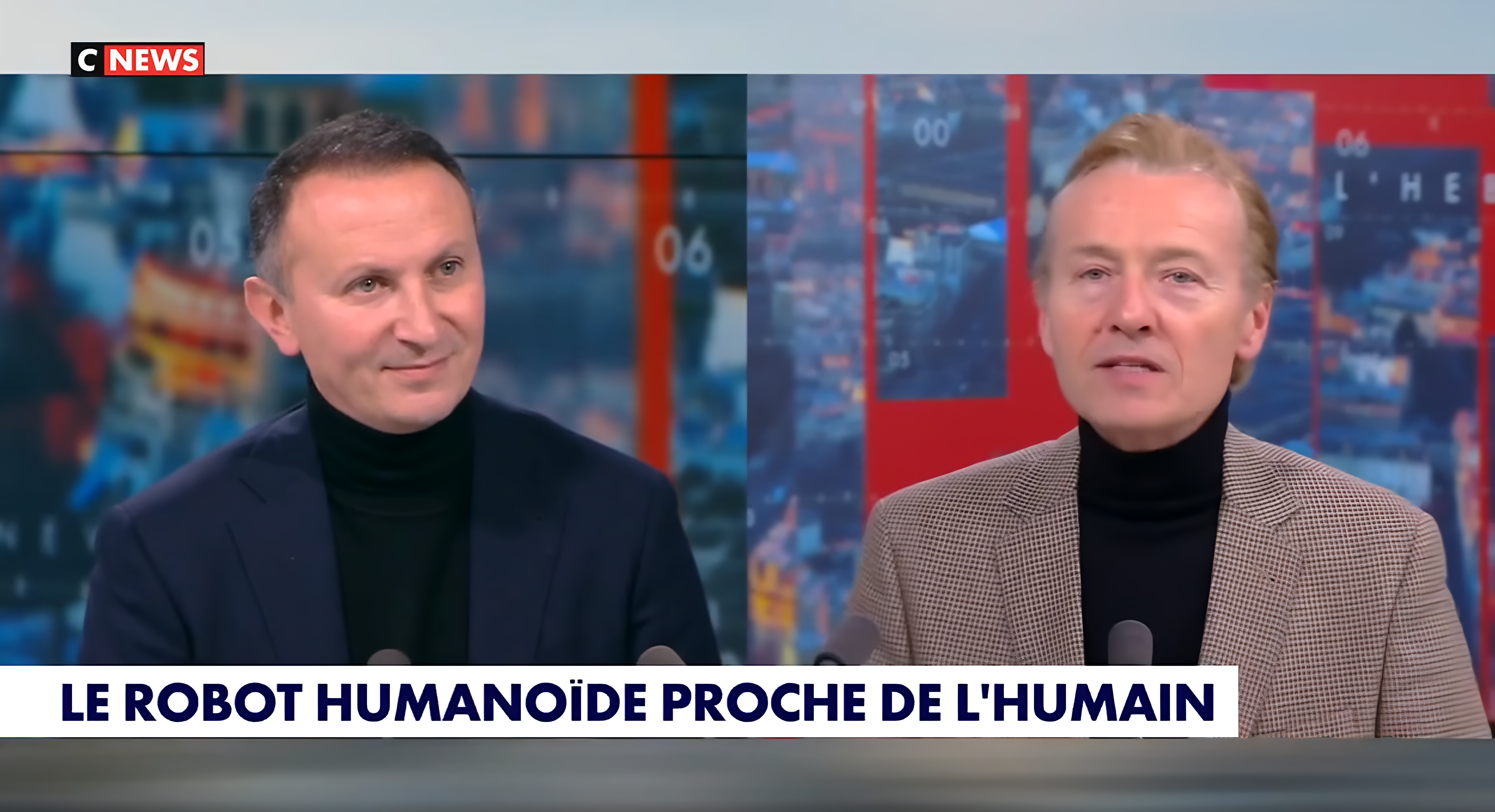 Stephane Bobot sur CNEWS pour parler de robotique humanoïde et des enjeux pour la France
