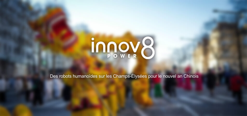 Défilé du Nouvel An chinois 2026 sur les Champs-Élysées avec artistes et robots humanoïdes